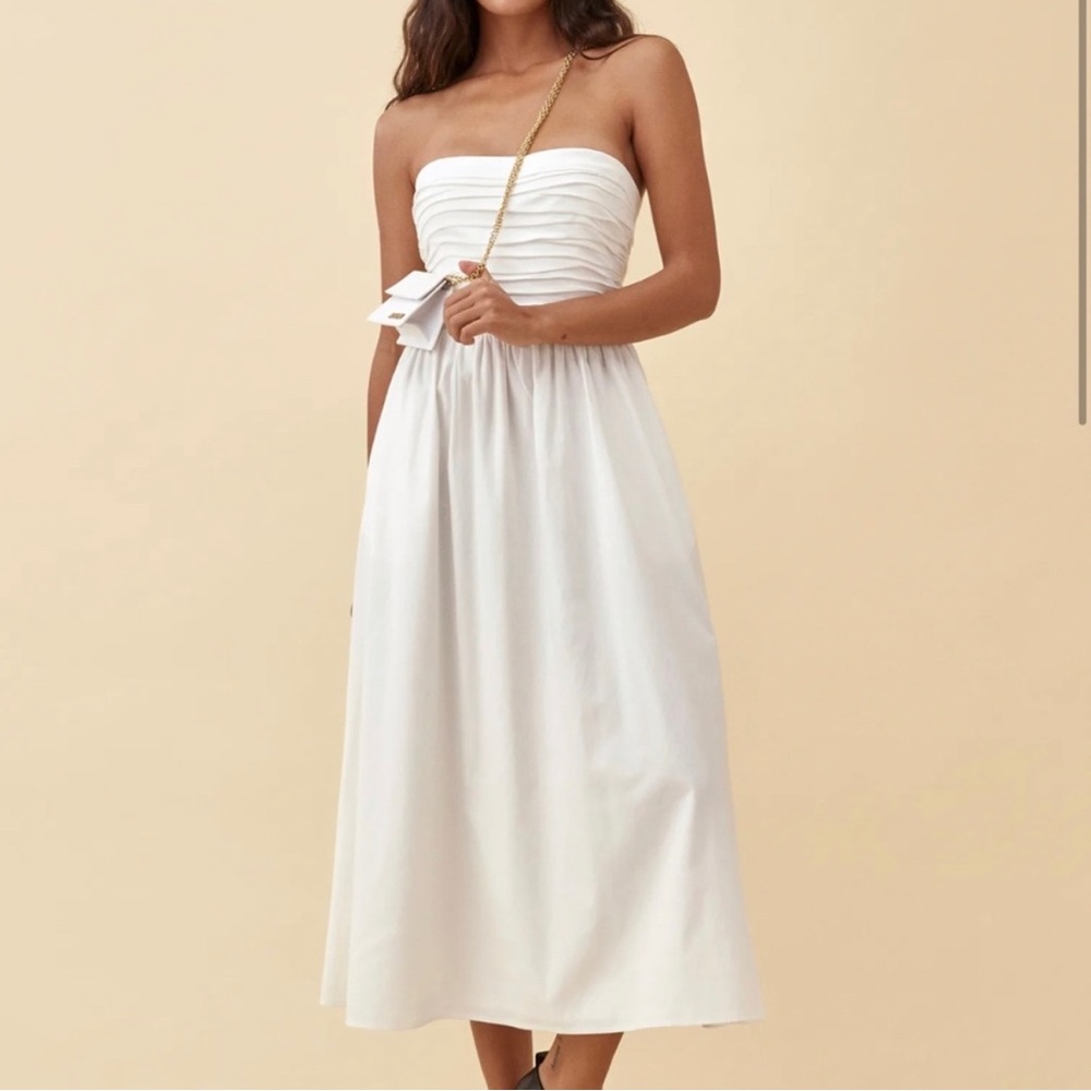 Reformation White Dress